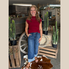 Load image into Gallery viewer, Ruched Mock Neck Top