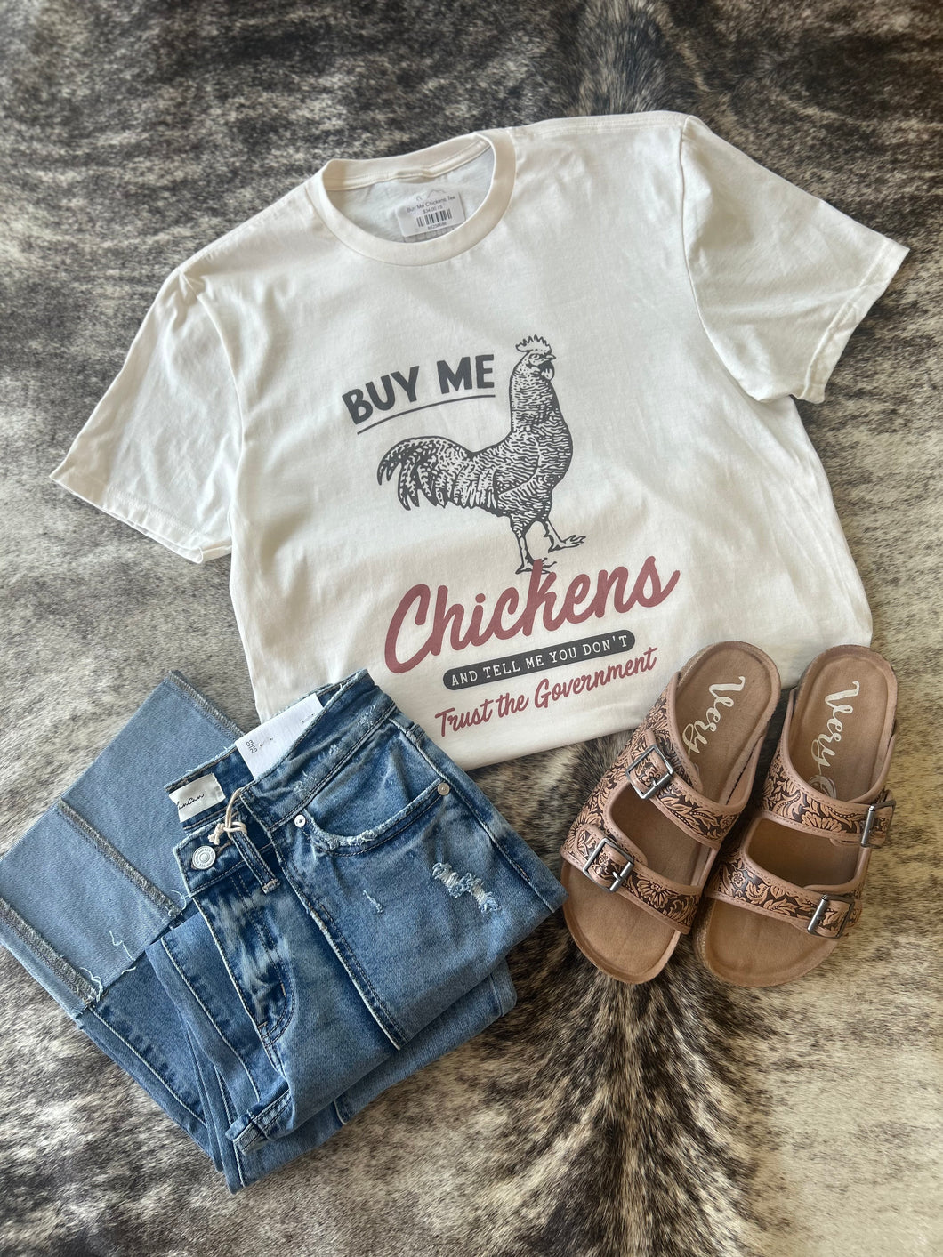Buy Me Chickens Tee