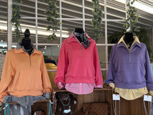 Load image into Gallery viewer, Light Layers 1/4 Zip Sweatshirt
