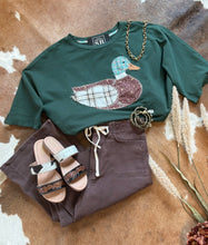 Load image into Gallery viewer, Mallard Patchwork Dolman Sleeve Top
