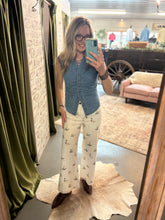 Load image into Gallery viewer, Sleeveless Light Blue Denim
