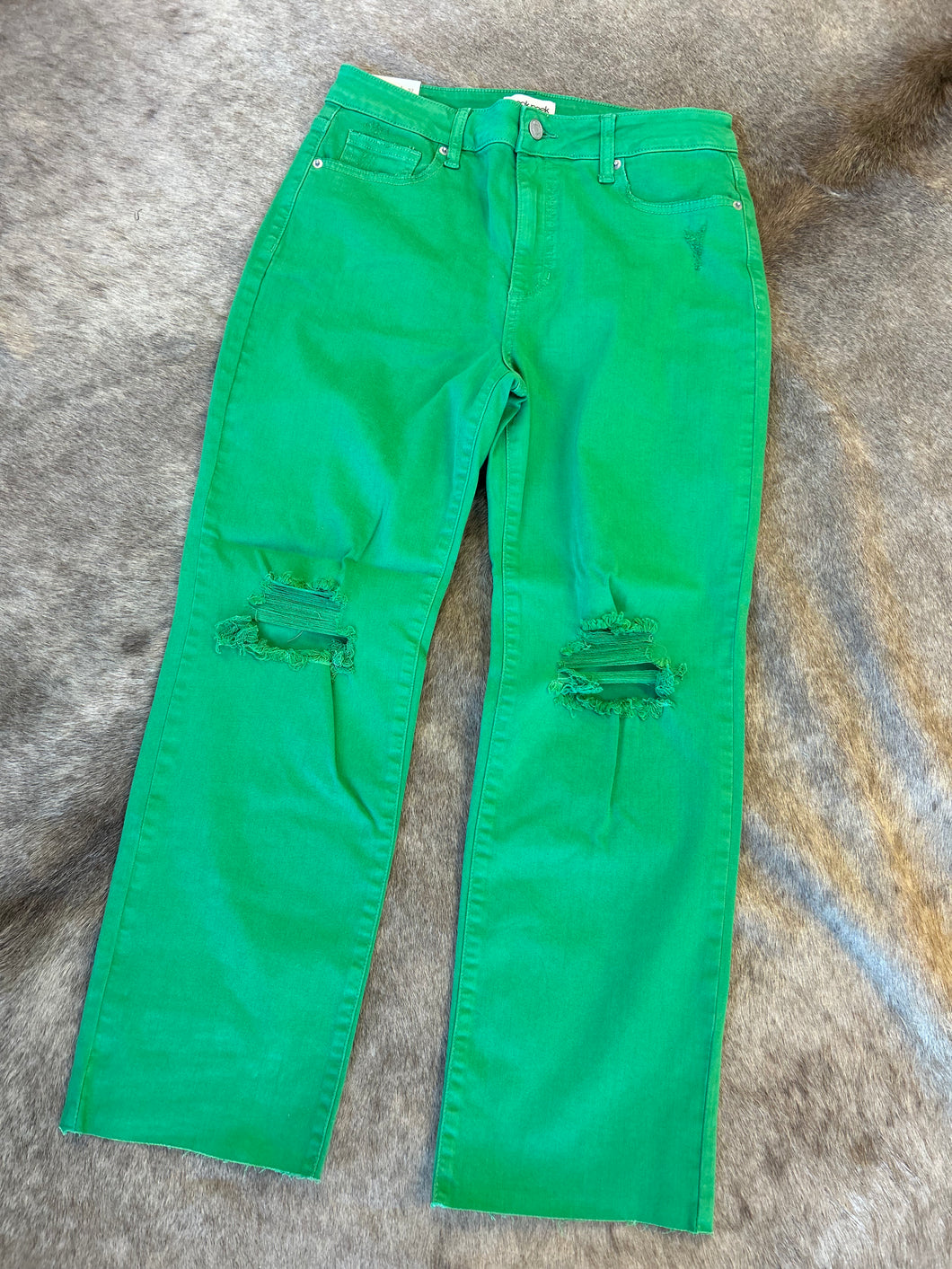 Kelly Green Jean