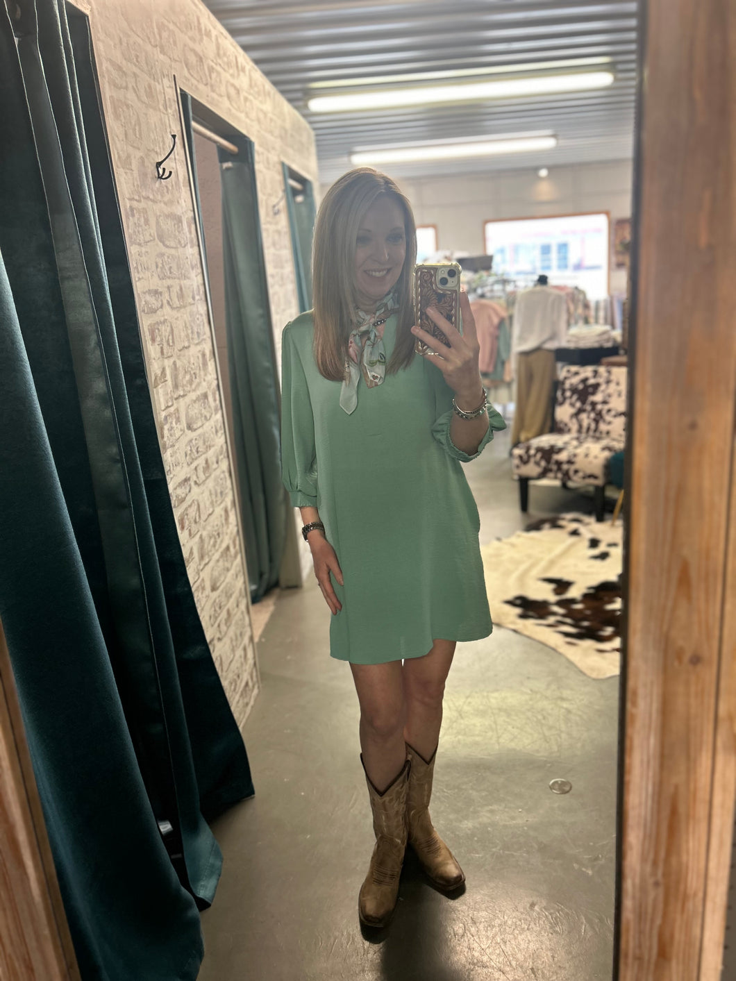 Sage Dress