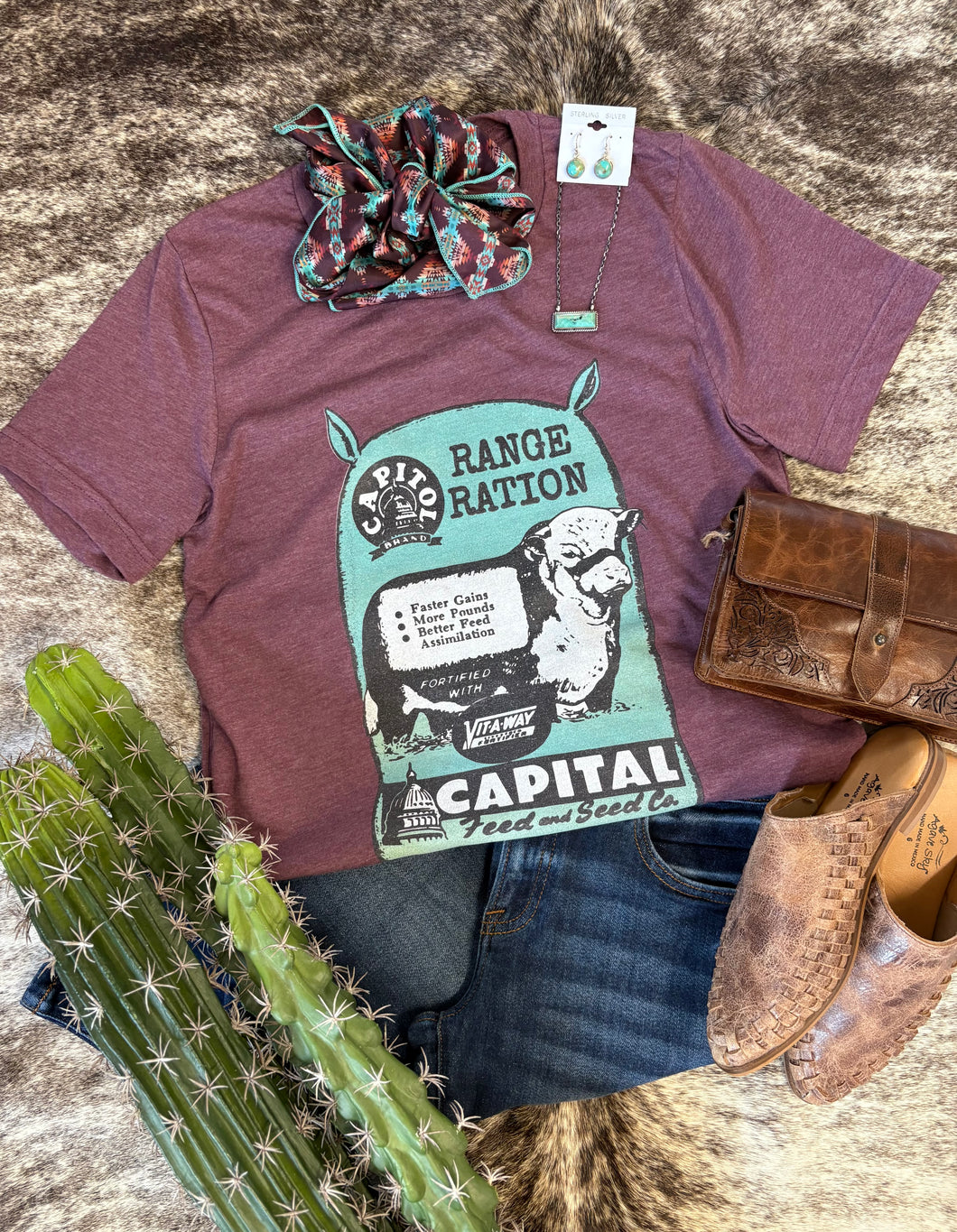 Capital Feeders Tee