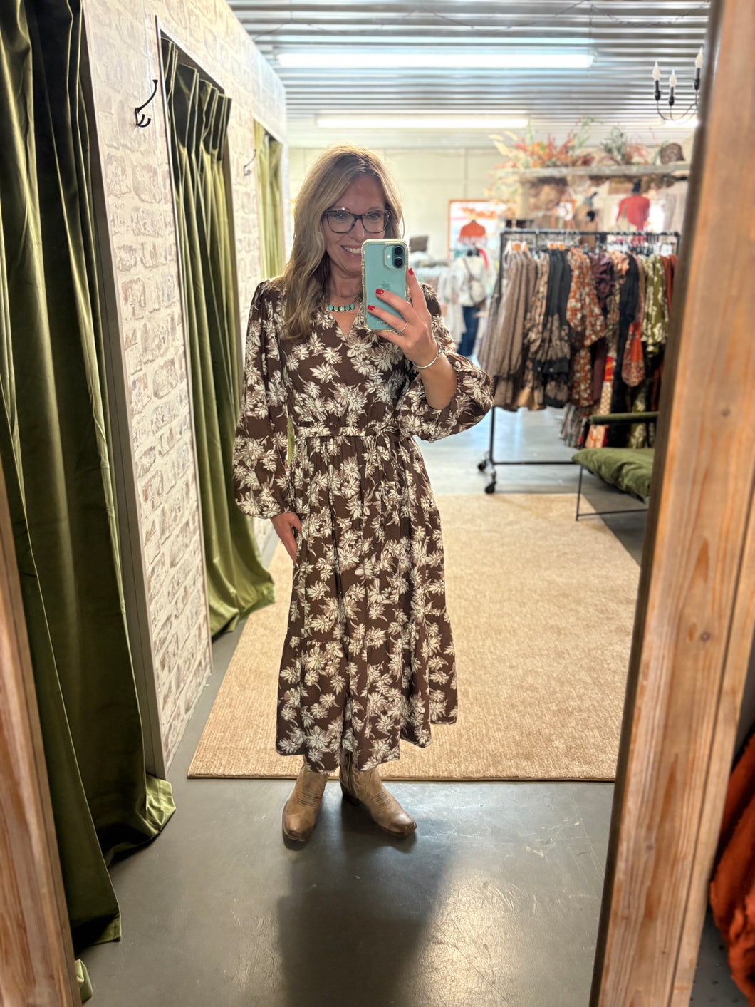 Rustic Bloom Maxi