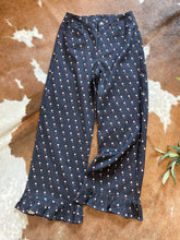 Load image into Gallery viewer, Navy Polka Dot Pants

