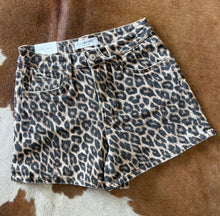 Load image into Gallery viewer, Leopard A-Line Shorts
