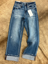 Load image into Gallery viewer, High Rise Slim Wide Jean
