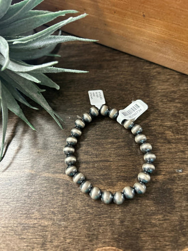 8mm Navajo Pearl Stretch Bracelet - Stagecoach Boutique