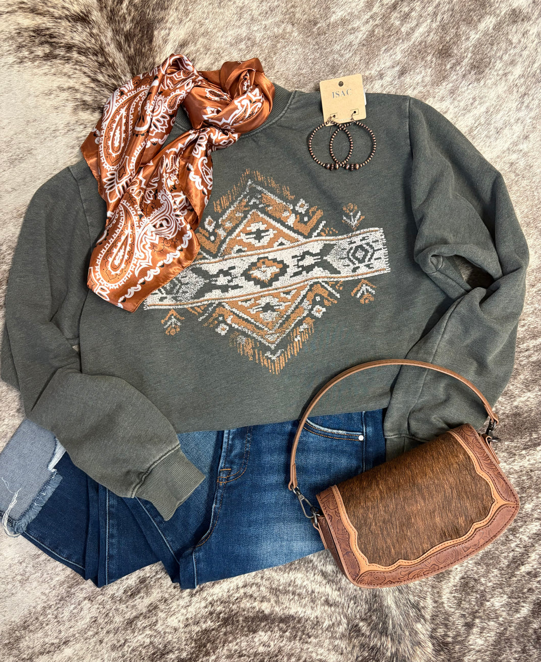Vintage Aztec Sweatshirt