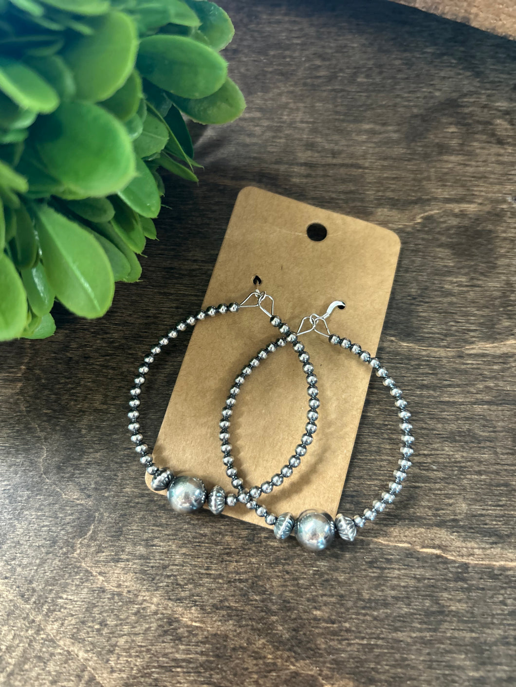 3mm Sterling Pearl Teardrop Earrings