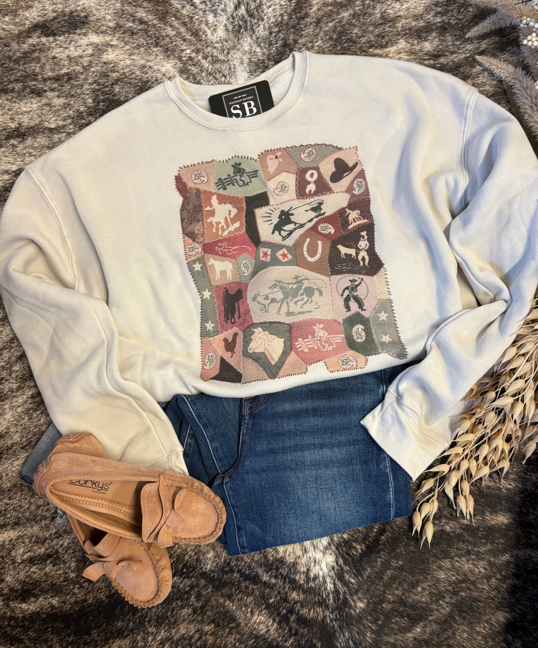 Antique Quilt Sweatshirt