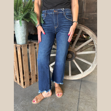 Load image into Gallery viewer, High Rise Crop Straight Jean
