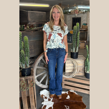 Load image into Gallery viewer, Howdy Print Knit Top
