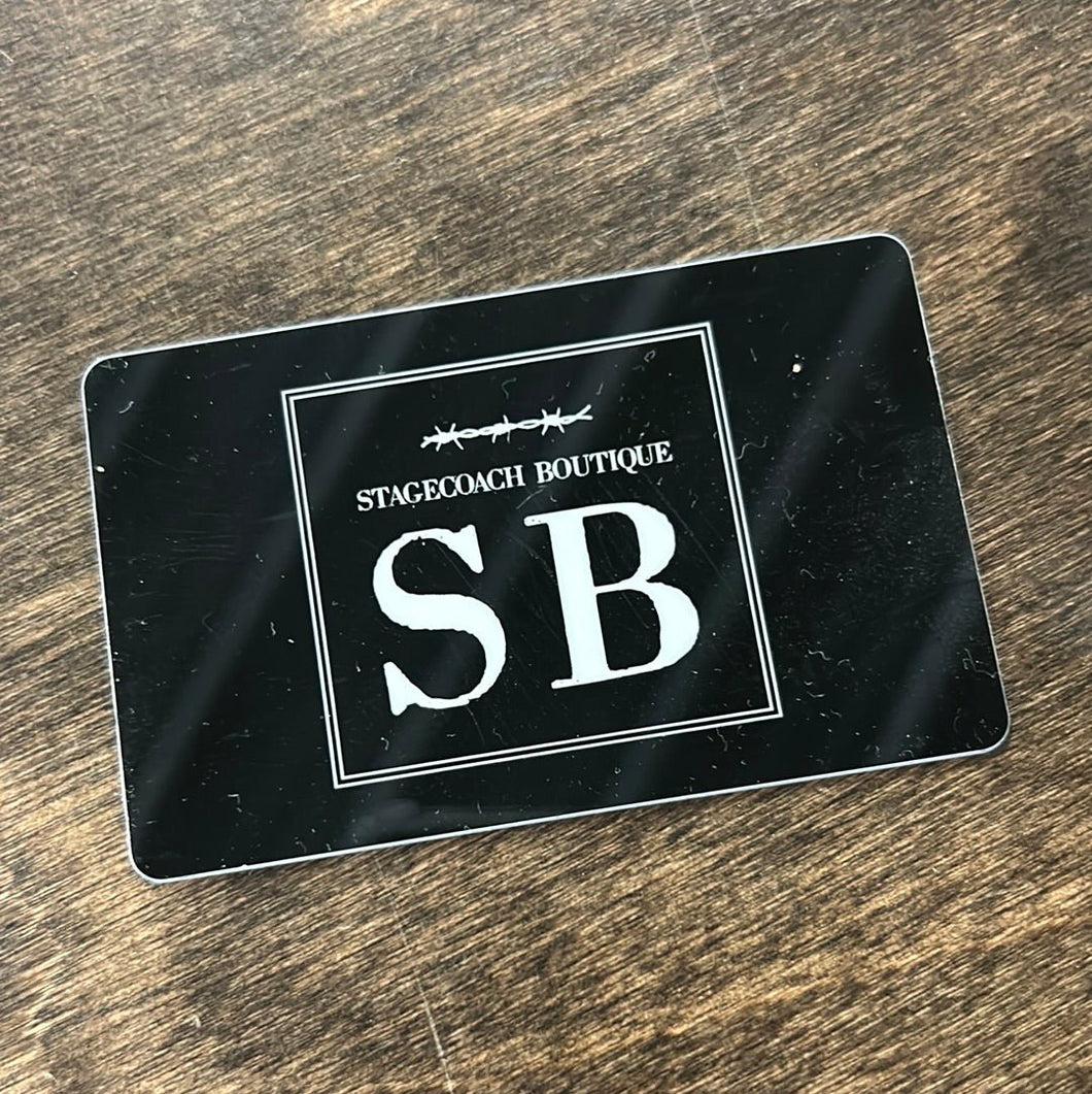 Gift Card - Stagecoach Boutique
