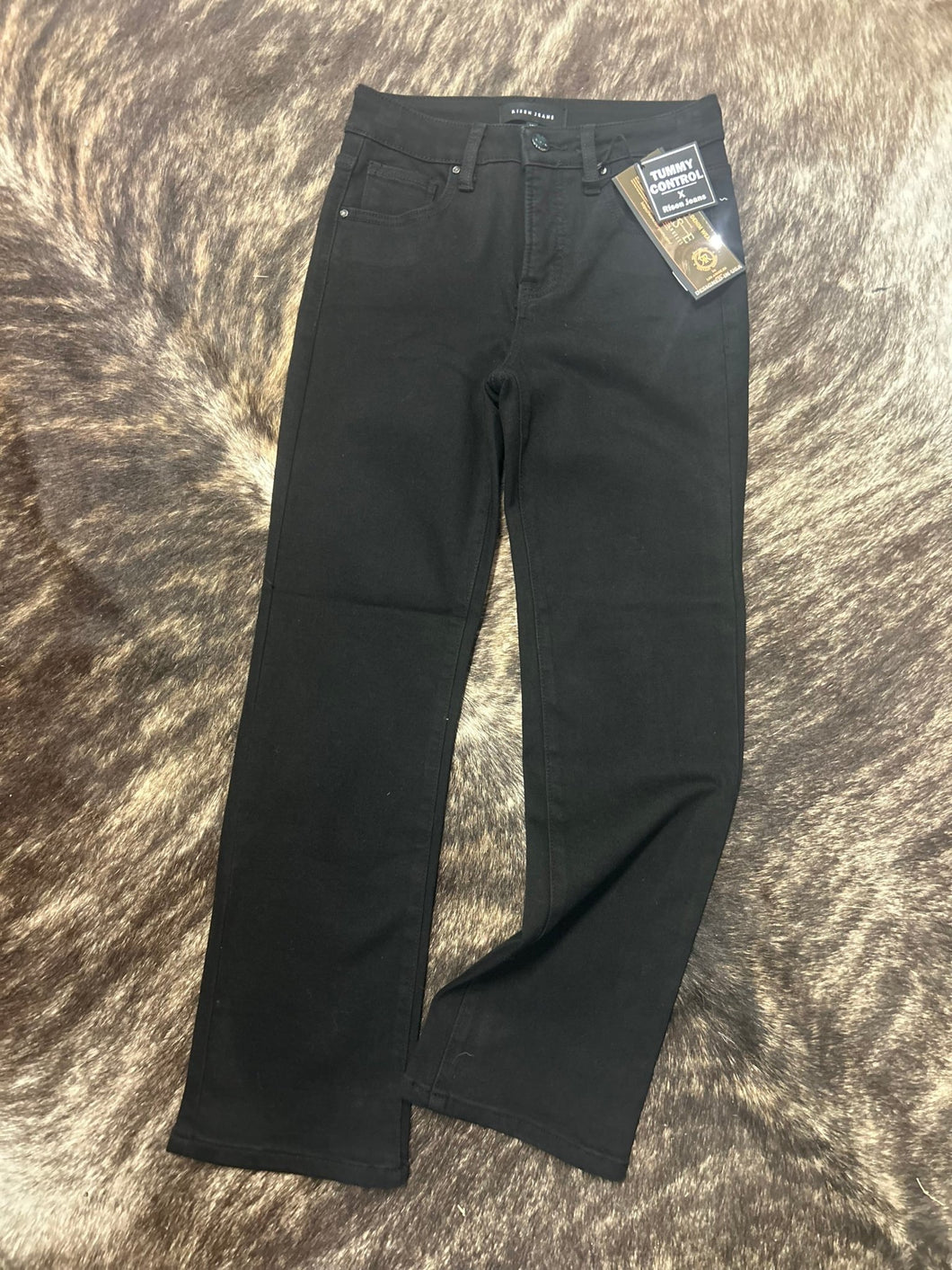High Rise Straight Crop Jean - Stagecoach Boutique