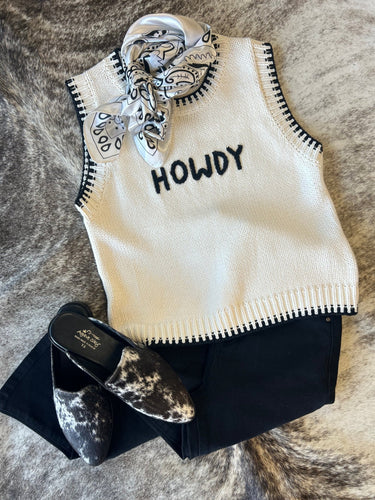 Howdy Pullover Sweater - Stagecoach Boutique