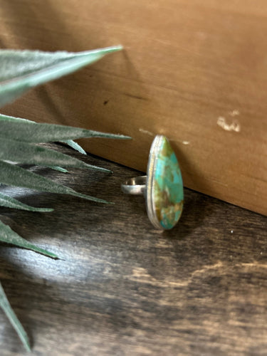 Large Turq. Ring - Authentic - Stagecoach Boutique