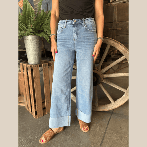 Mid Rise Wide Flare - Stagecoach Boutique