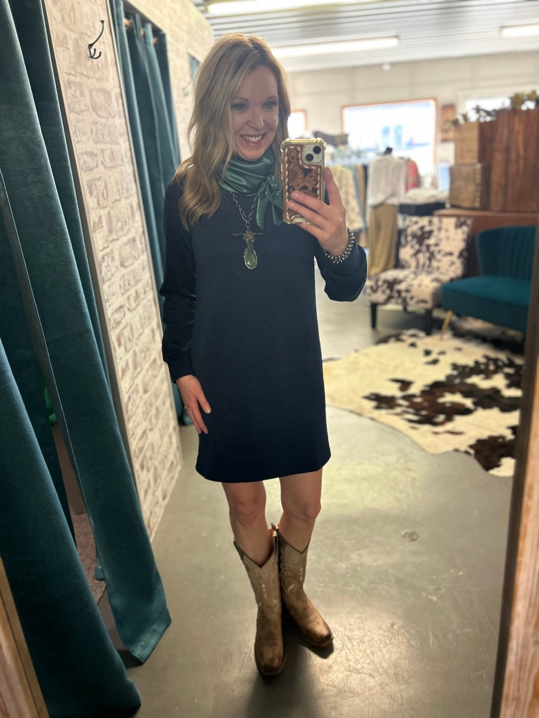 Shift Dress - Stagecoach Boutique