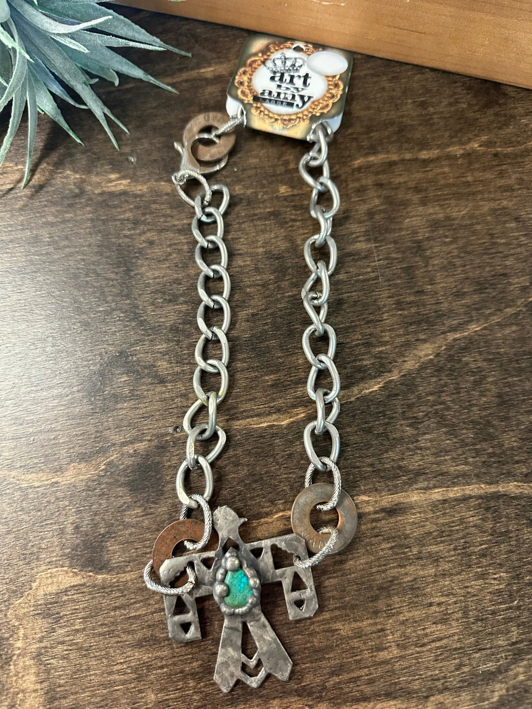 Thunderbird Pendant Chain Necklace - Stagecoach Boutique