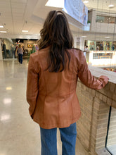 Load image into Gallery viewer, Farm hand leather blazer
